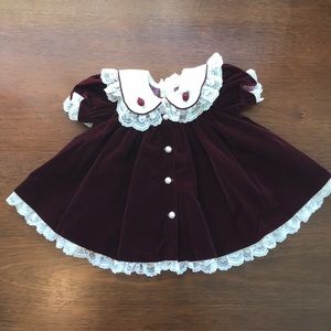 Vintage Baby Holiday Dress